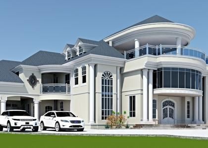 Completed building